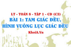 Cách nhận biết tam giác đều, hình vuông, lục giác đều, công thức tính chu vi, diện tích hình vuông? Toán 6 bài 1 c3cd1